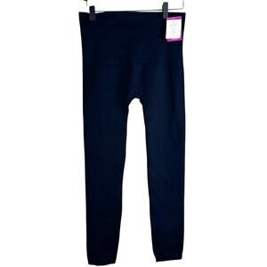 Spanx NWT Navy Look At Me Now Shape Leggings 1X Womens 18-20 Sculpt EUC utility